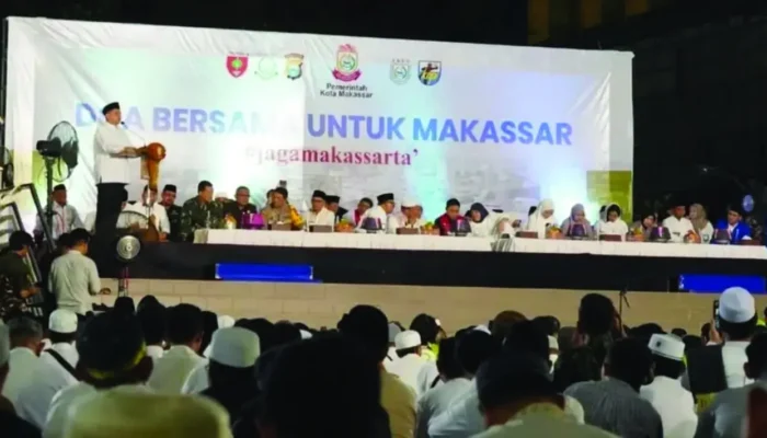 DPRD Makassar Hadiri Doa Bersama Lintas Agama untuk Kota Mulia