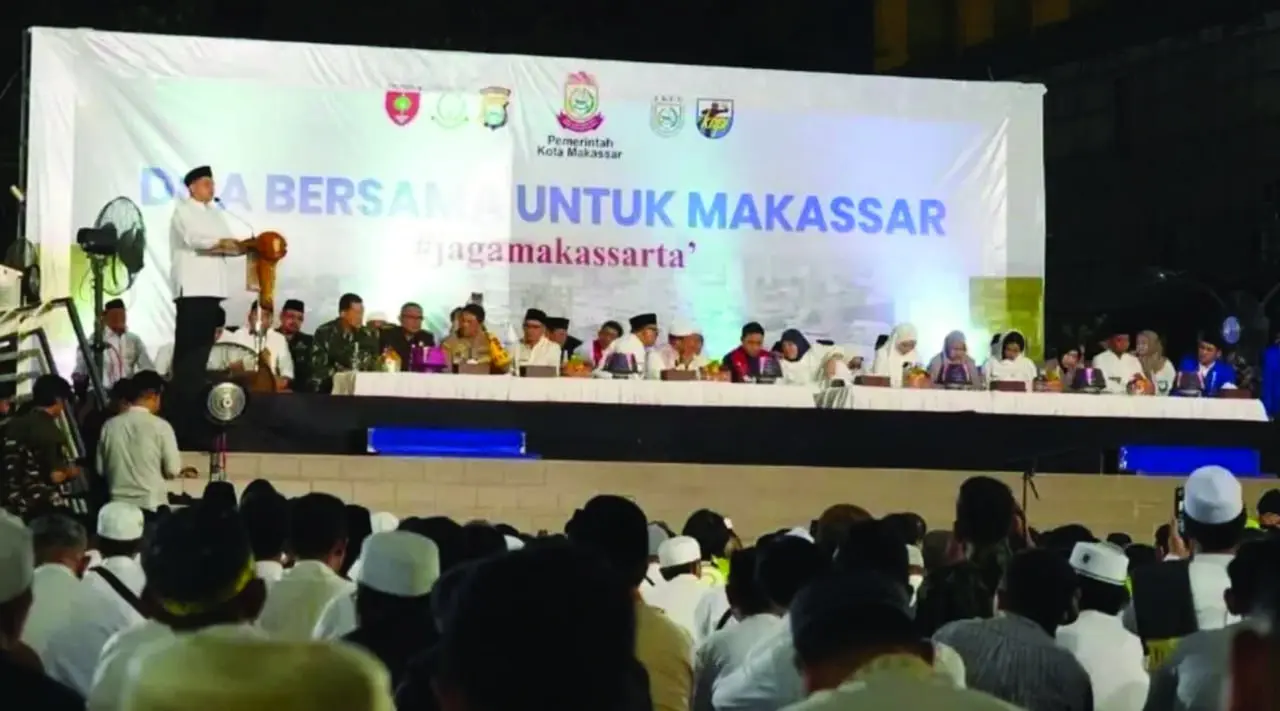 DPRD Makassar Hadiri Doa Bersama Lintas Agama untuk Kota Mulia