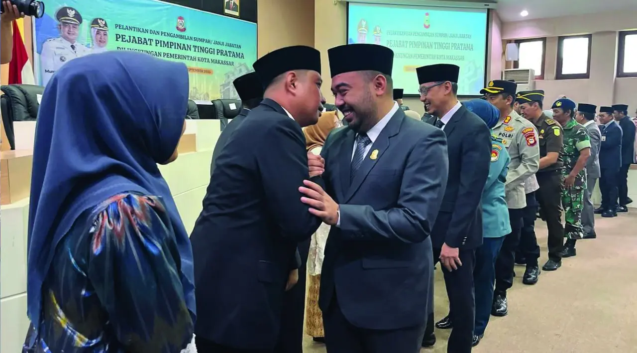 Wakil Ketua DPRD Makassar Dukung Pelantikan Pejabat Baru Pemkot