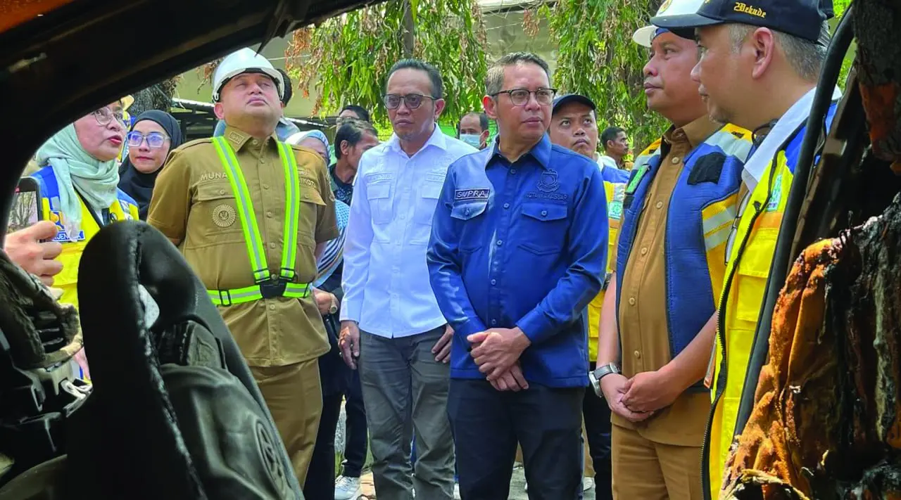 Sekretaris DPRD Makassar Siap Kawal Rekonstruksi Gedung Utama DPRD yang Terbakar