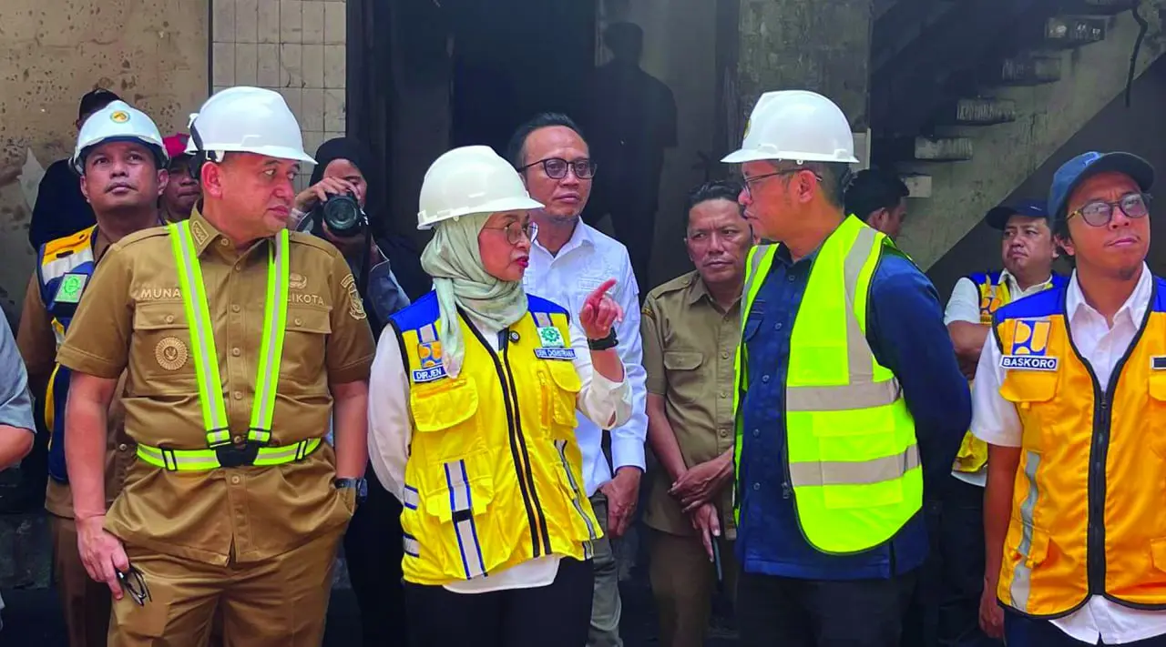 Ketua DPRD Makassar Supratman Dampingi Kunjungan Dirjen Cipta Karya Kementerian PUPR