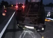 Avanza Terguling di Tol Pasuruan-Probolinggo, Satu Penumpang Meninggal Dunia