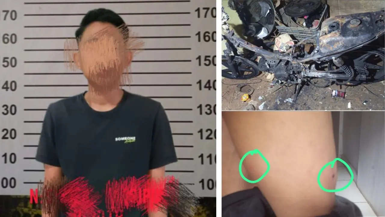 Warga Manggala Geger, Pemuda Jadi Korban Penusukan dan Motor Dibakar, Polisi Ringkus Satu Pelaku