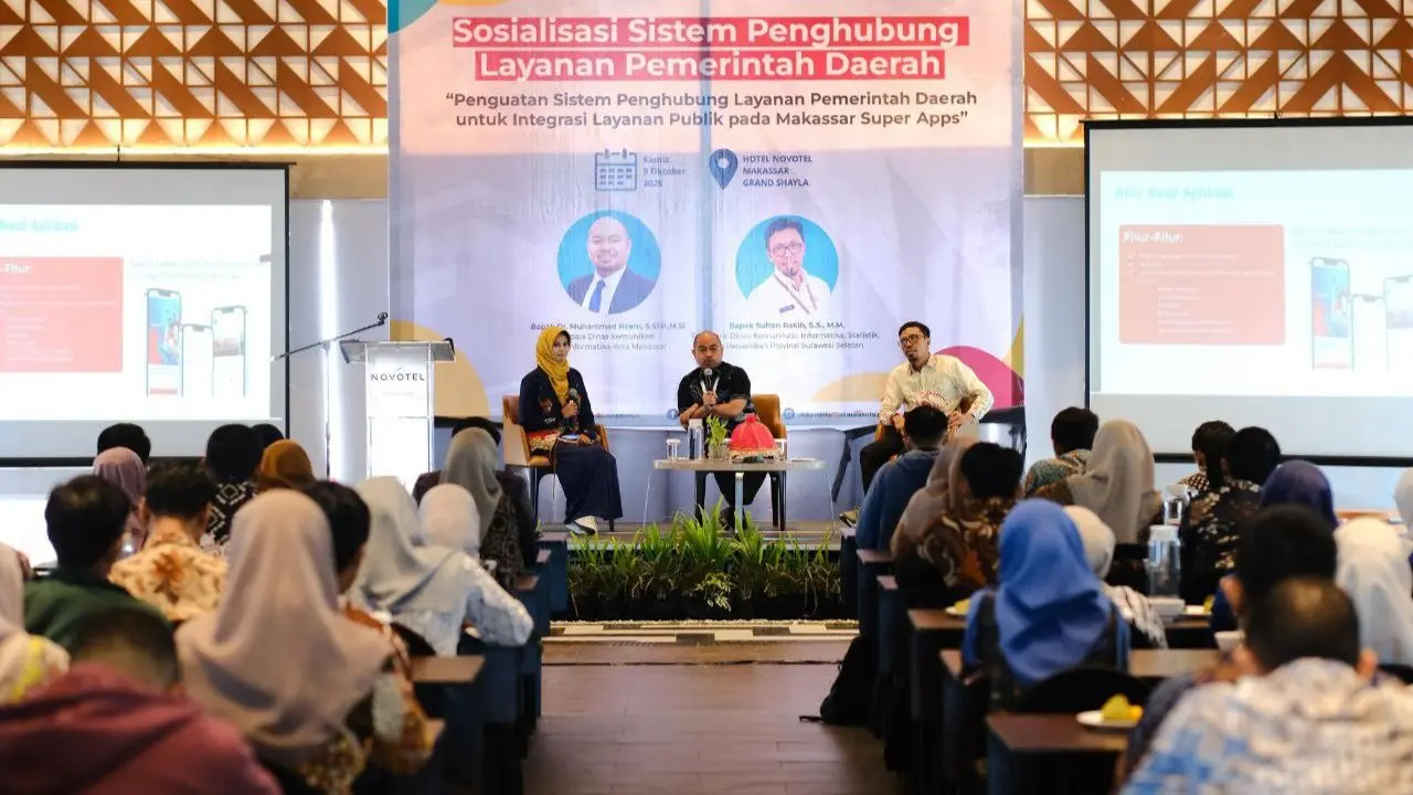 Kominfo Makassar Dorong Integrasi Layanan Publik Lewat Sosialisasi SPLP