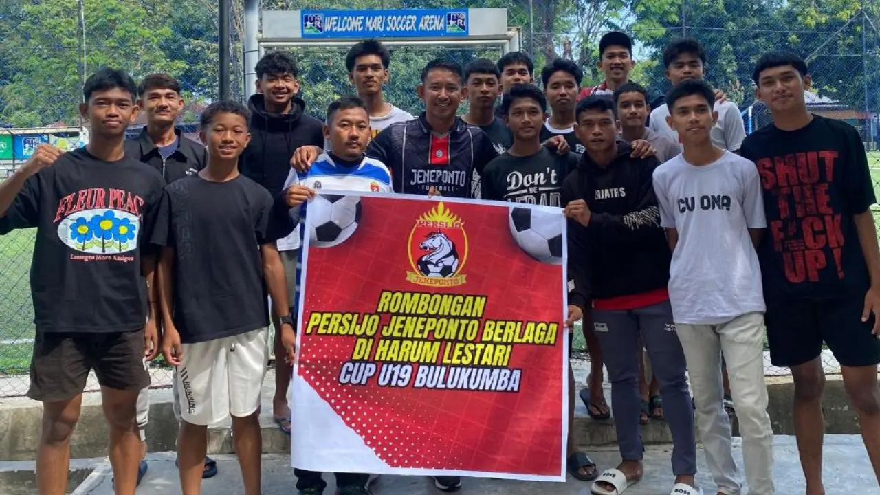 Persijo Jeneponto Lolos Semifinal di Bawah Asuhan Pelatih Ian Ramos di Kompetisi Harum Lestari Cup II Bulukumba