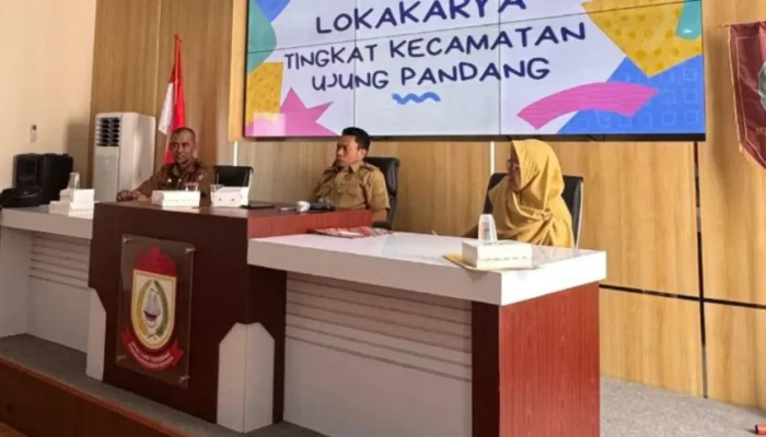Camat Ujung Pandang Gelar Lokakarya Penanganan Stunting, Perkuat Sinergi Lintas Sektor