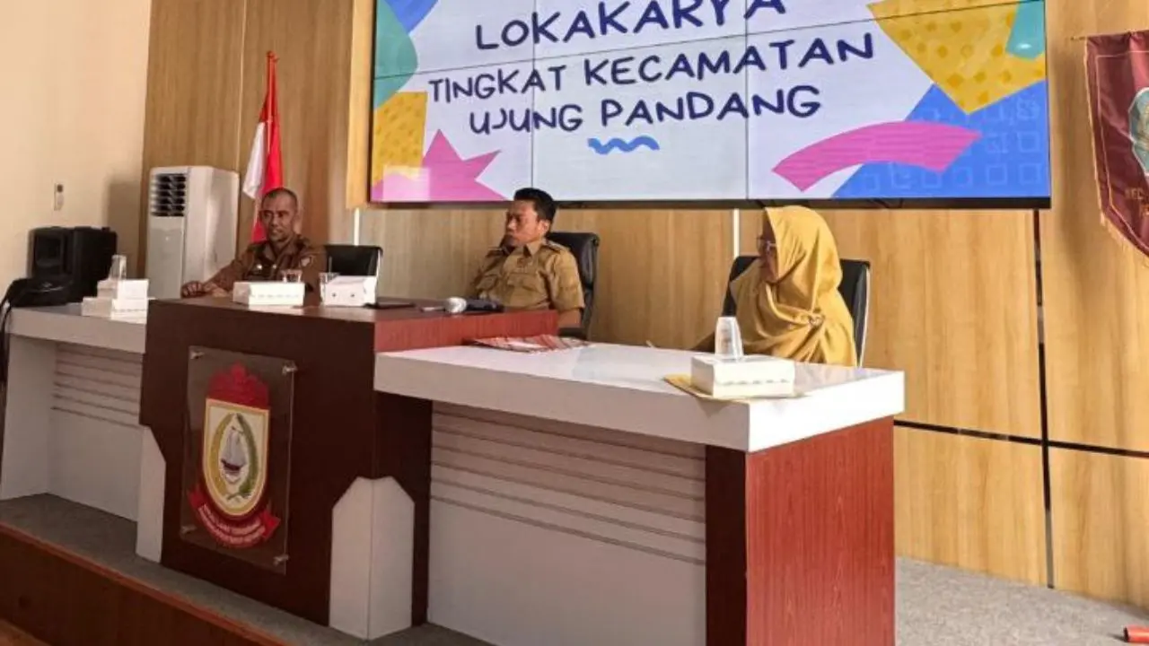 Camat Ujung Pandang Gelar Lokakarya Penanganan Stunting, Perkuat Sinergi Lintas Sektor