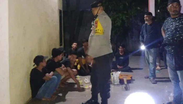 Polsek Manggala Amankan Lima Pelaku Curas yang Disertai Pengancaman Busur Panah