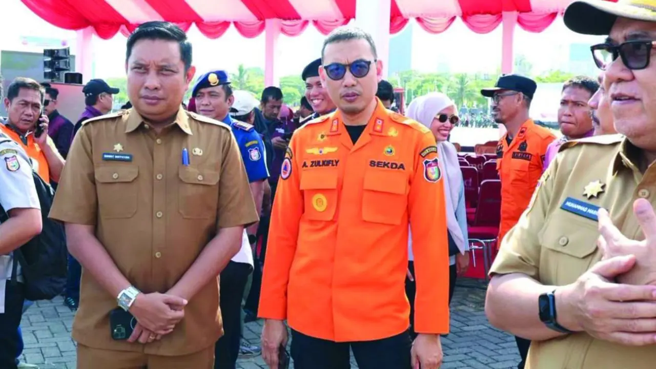 Sekwan DPRD Makassar Hadiri Apel Kesiapsiagaan Bencana 2025