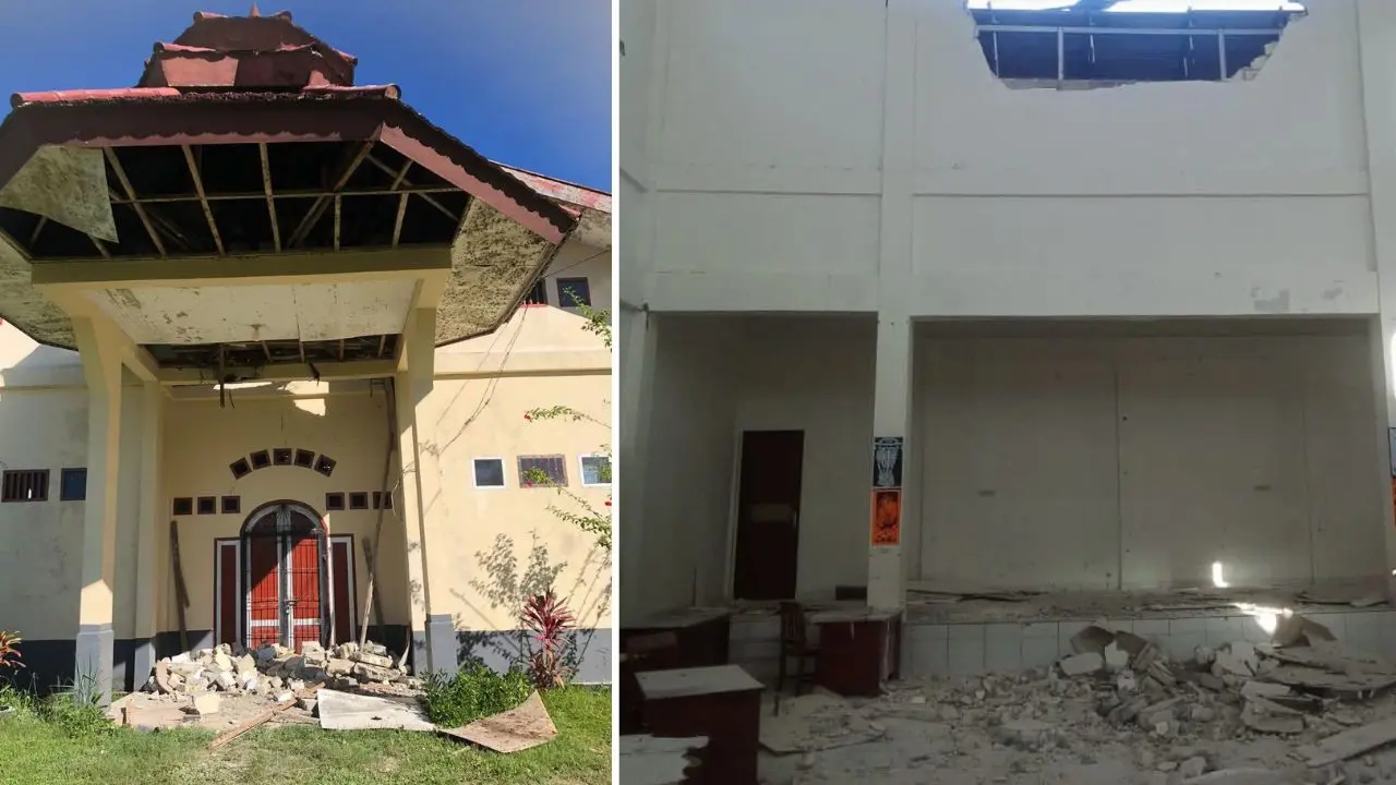 Gempa 6,6 Guncang Sarmi Papua, Puluhan Rumah Rusak dan Warga Panik