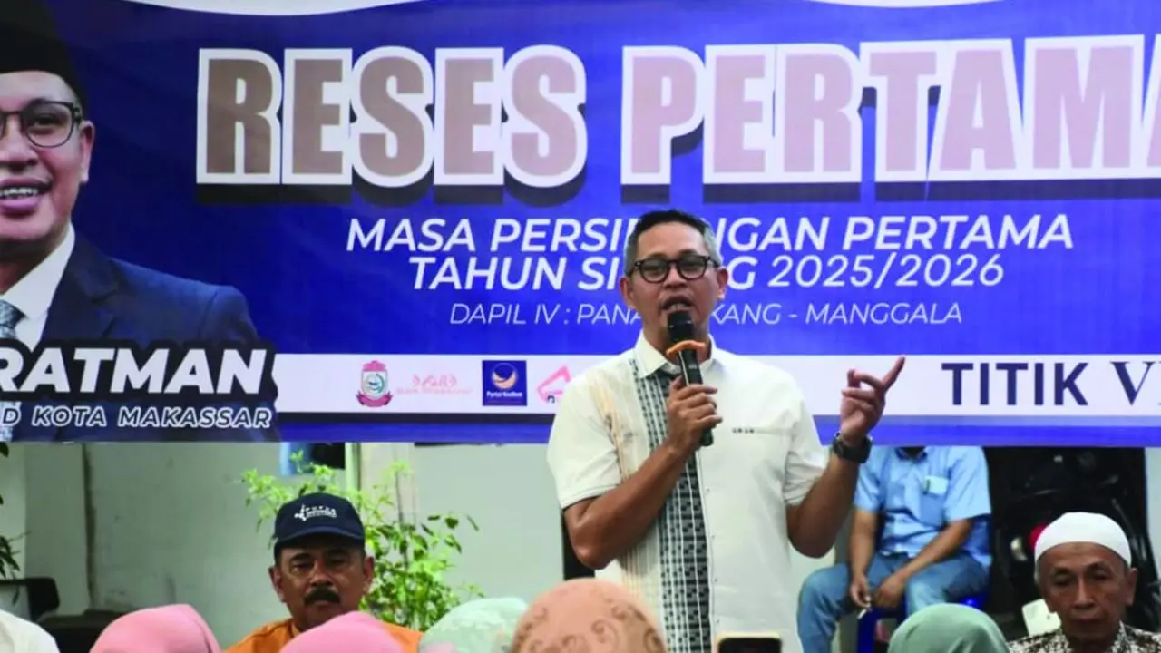 Serap Aspirasi Warga, Ketua DPRD Makassar Fokus pada Drainase, Iuran Sampah, dan Peningkatan Kesejahteraan
