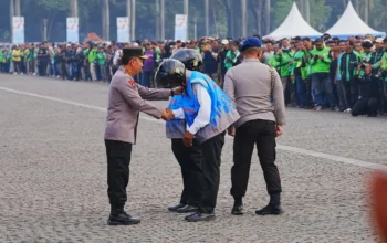 Kapolri Listyo Sigit Gandeng Komunitas Ojol Perkuat Keamanan Ibu Kota