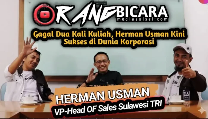 Gagal Dua Kali Kuliah Hingga Nyaris Resign, Kisah Herman Usman, Lulusan STM yang Kini Jabat Vice President TRI Sulawesi