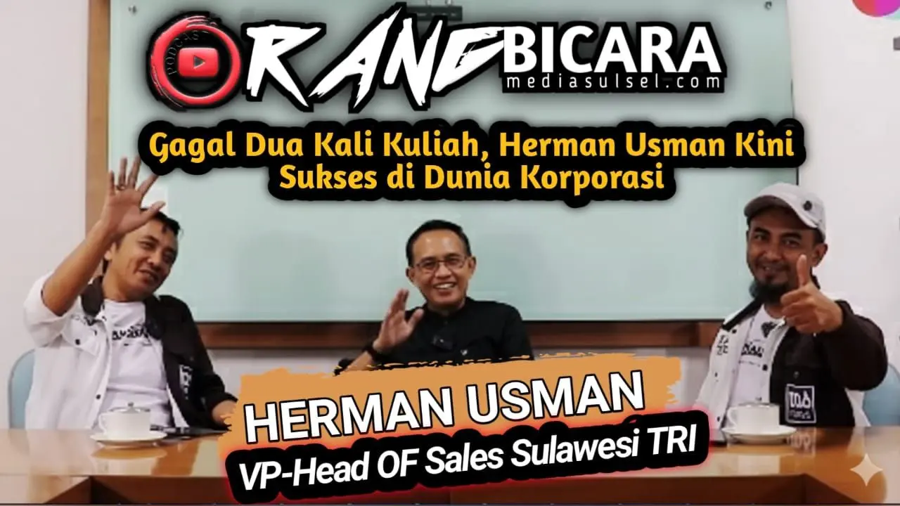 Gagal Dua Kali Kuliah Hingga Nyaris Resign, Kisah Herman Usman, Lulusan STM yang Kini Jabat Vice President TRI Sulawesi