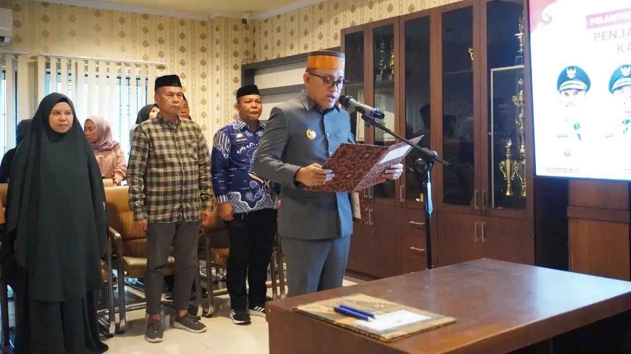Bupati Paris Yasir Lantik Maskur Sebagai Penjabat Sekda Jeneponto 