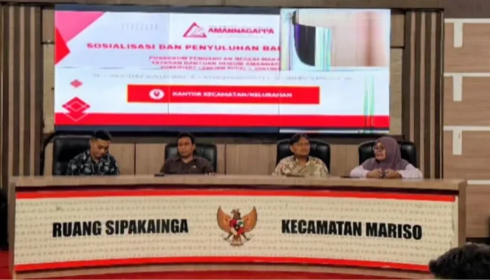 PN Makassar Sosialisasikan Layanan Bantuan Hukum bagi Warga Mariso