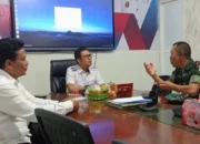 Camat Mariso Sambut Hangat Silaturahmi Danramil Baru Mayor Inf Mulyono Lapondondo