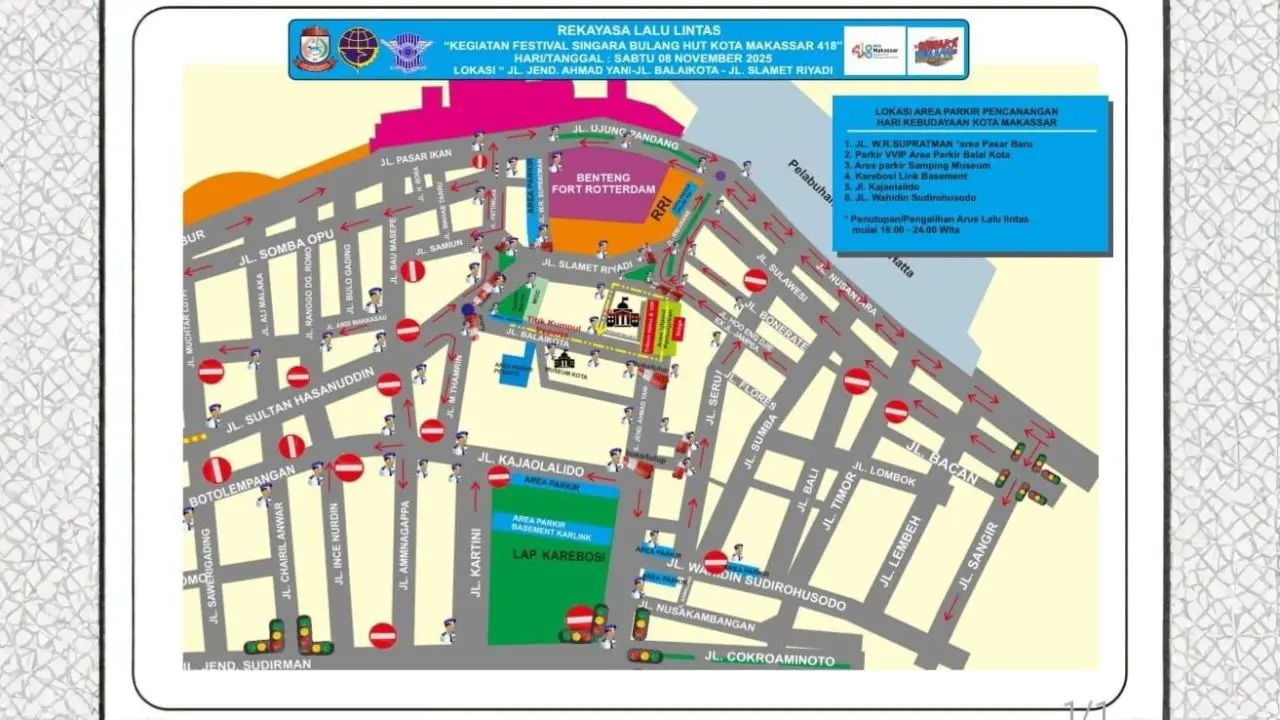 Ribuan Peserta Siap Padati Jalan Santai HUT KORPRI dan HUT ke-418 Kota Makassar