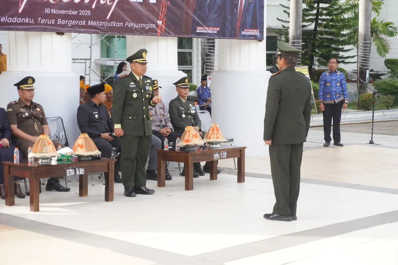 Detik-detik Peringatan Hari Pahlawan di Jeneponto, Dandim 1425: Semangat Kepahlawanan Harus Terus Kita Hidupkan