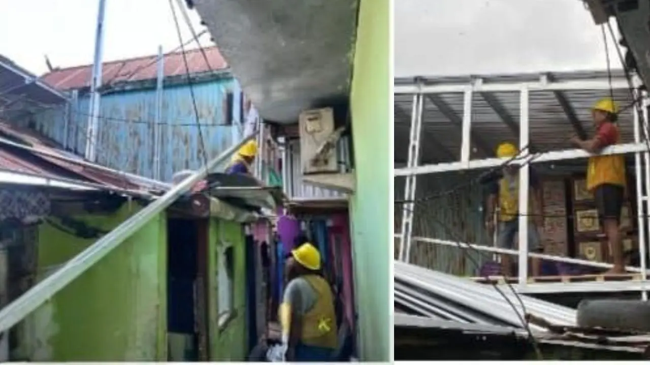 Pemkot Makassar Bedah 62 Rumah Warga Tak Layak Huni di Momen HUT ke-418