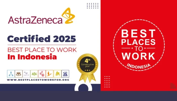 AstraZeneca Indonesia Kembali Raih Predikat Best Place to Work 4 Tahun Berturut-turut
