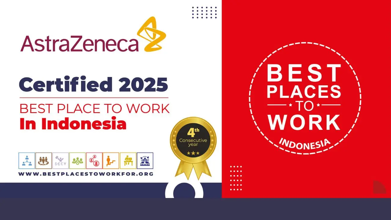 AstraZeneca Indonesia Kembali Raih Predikat Best Place to Work 4 Tahun Berturut-turut