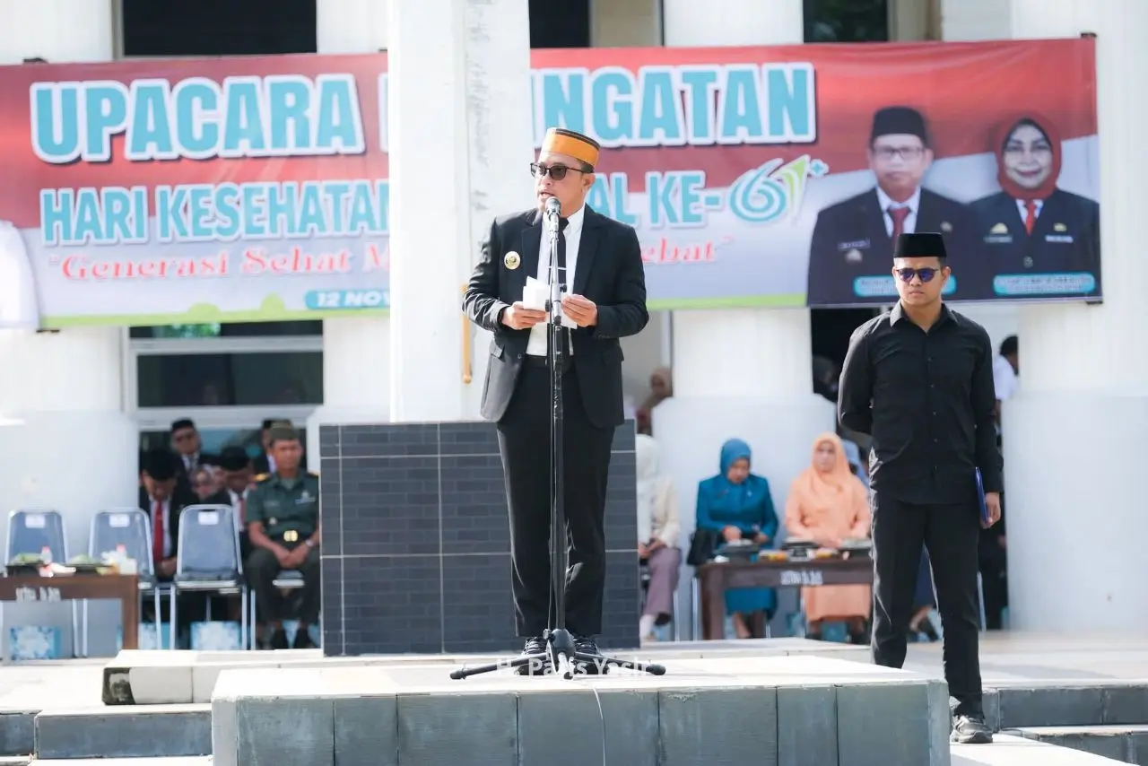 Begini Pesan Bupati Paris Yasir di Peringatan Hari Kesehatan Nasional ke-61 di Jeneponto