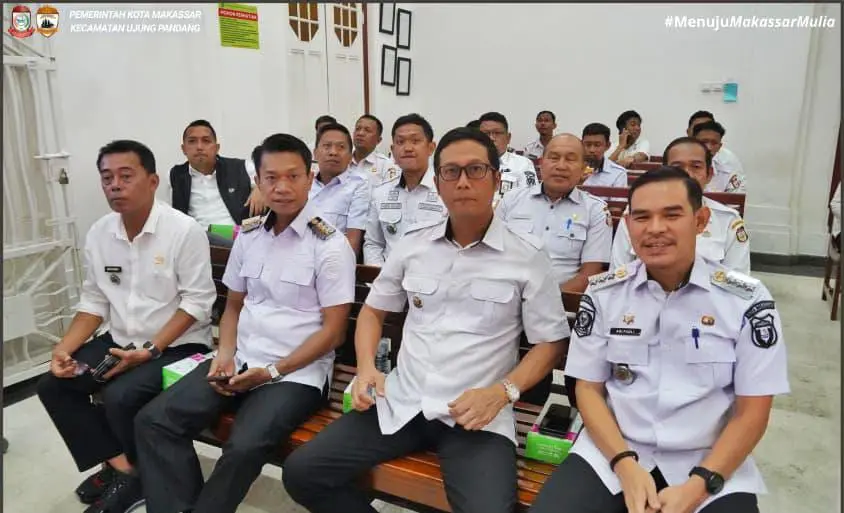 Camat Ujung Pandang Hadiri Sosialisasi SEMA No. 1 Tahun 2023 di Pengadilan Negeri Makassar