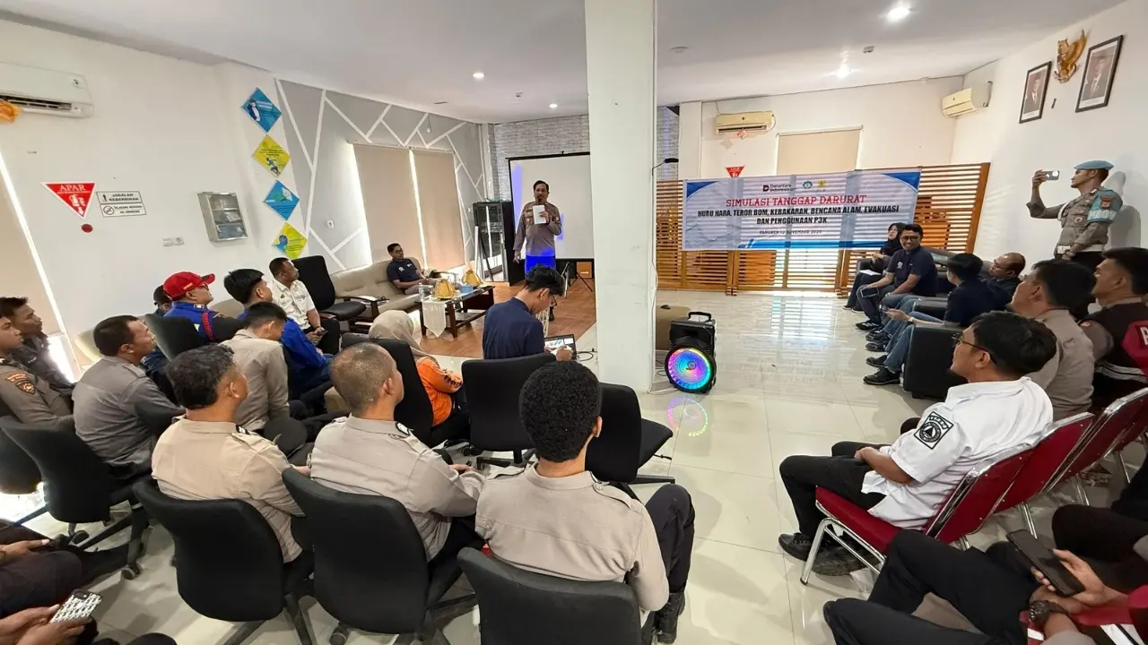 PLN UP3 Makassar Utara Gelar Simulasi Tanggap Darurat Komprehensif di Pangkep