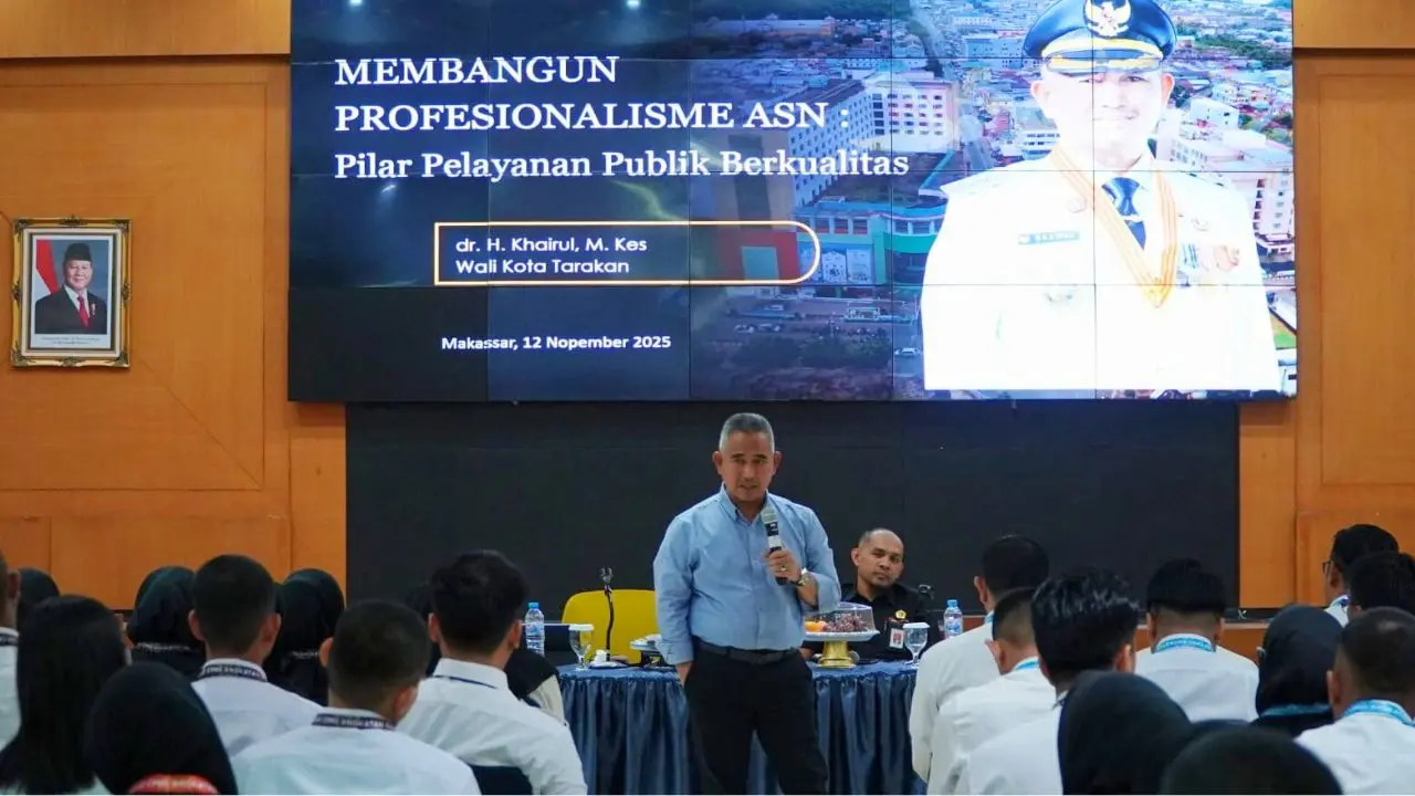 Ceramah Inspiratif Wali Kota Tarakan di LAN Makassar: ASN Harus Hadirkan Solusi, Bukan Sekadar Prosedur