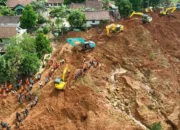 Korban Longsor Cibeunying Jadi 12 Orang, Tim SAR Genjot Pencarian 24 Jam
