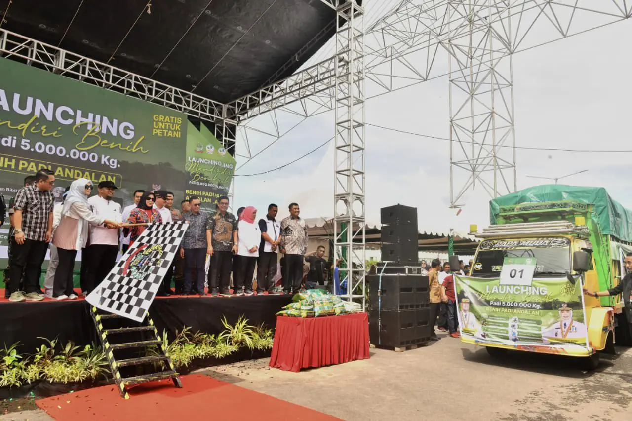 Gubernur Andi Sudirman Luncurkan Program Mandiri Benih Andalan 2025 Senilai Rp75 Miliar