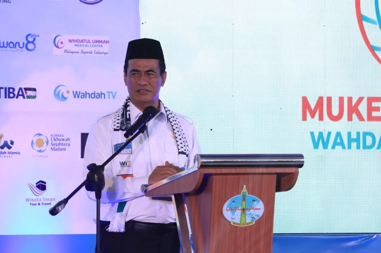 Amran Sulaiman Ajak Peserta Silatnas Wahdah Islamiyah Perkuat Ketahanan Pangan dan Persatuan Umat