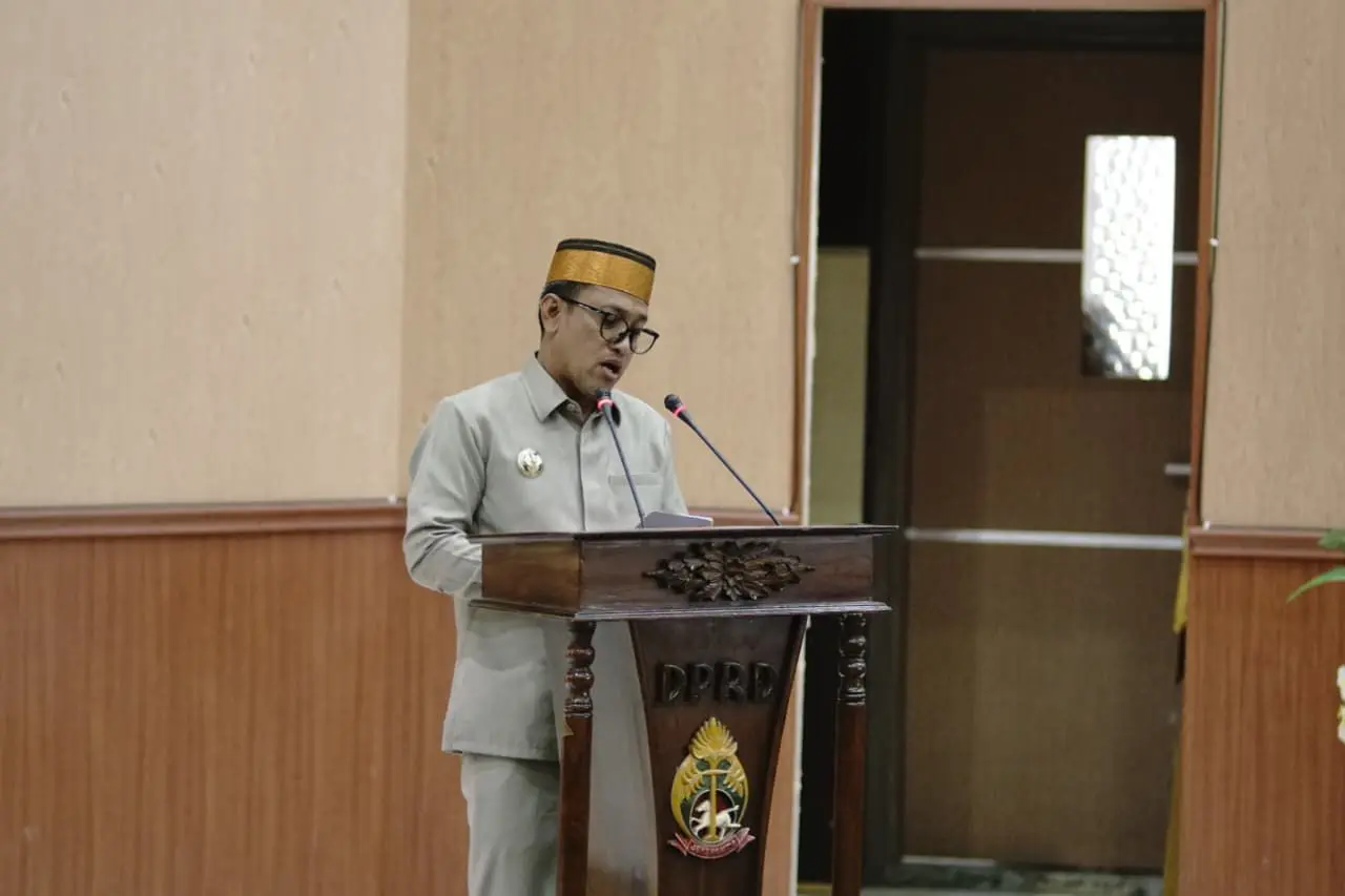 Hadiri Rapat Paripurna DPRD Jeneponto Agenda Penyerahan Rancangan KUA-PPAS APBD 2026, Ini Kata Bupati Paris Yasir