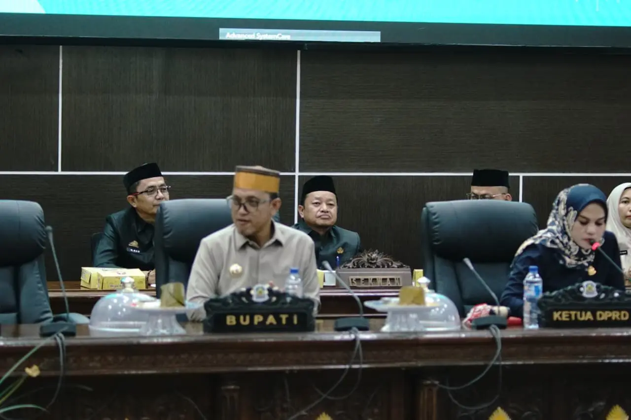 Hadiri Rapat Paripurna DPRD Jeneponto Agenda Penyerahan Rancangan KUA-PPAS APBD 2026, Ini Kata Bupati Paris Yasir 