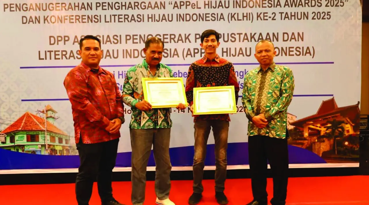 Sekretariat DPRD Makassar Raih Penghargaan Nasional Pengelolaan Perpustakaan