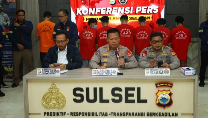 Polda Sulsel Ungkap Kasus Penembakan dan Pembakaran 13 Rumah di Sapiria