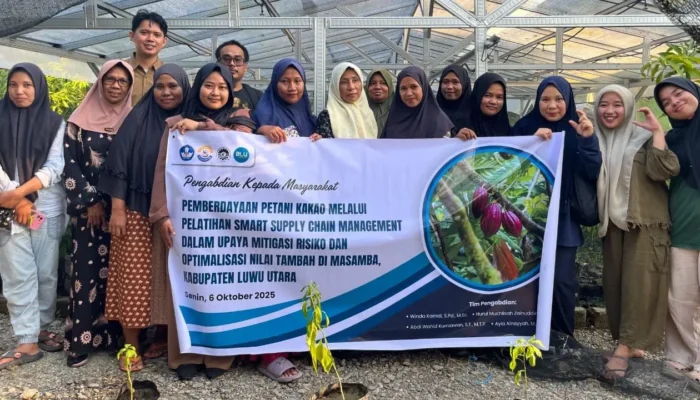 UNM Gelar Pelatihan Smart Supply Chain untuk Tingkatkan Kapasitas Petani Kakao di Masamba