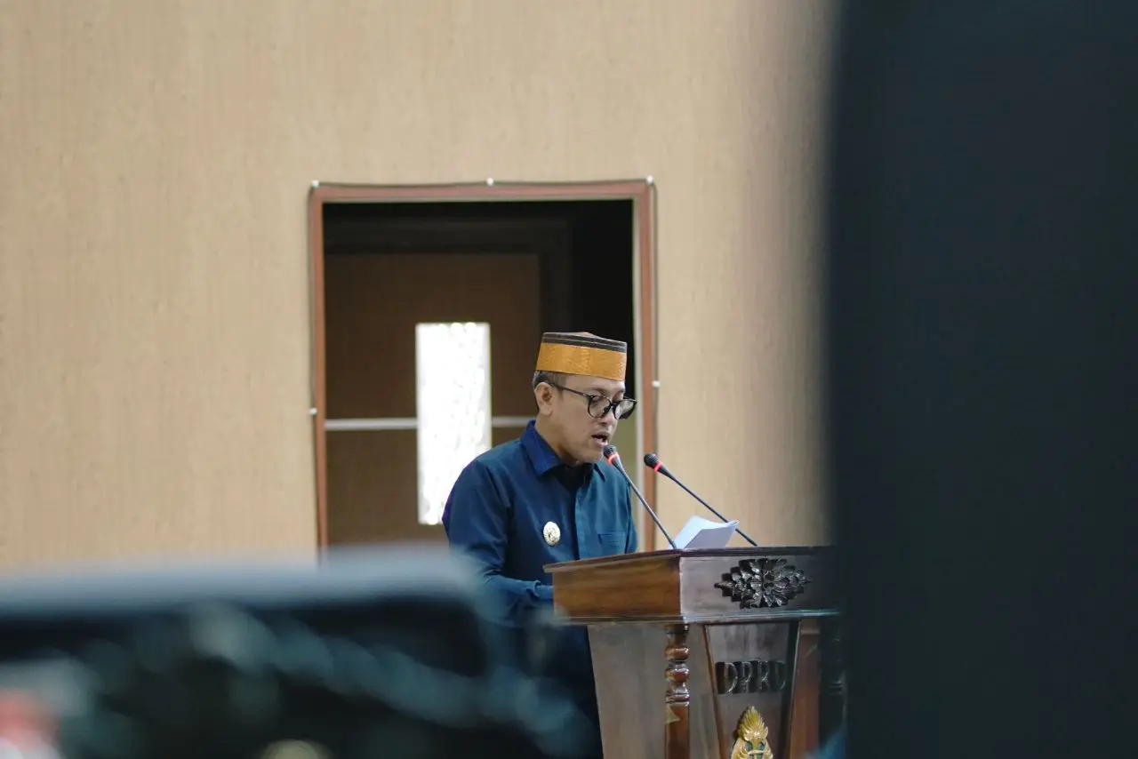 Bupati Jeneponto Hadiri Rapat Paripurna DPRD Jeneponto Tentang Penyerahan Ranperda APBD 2026