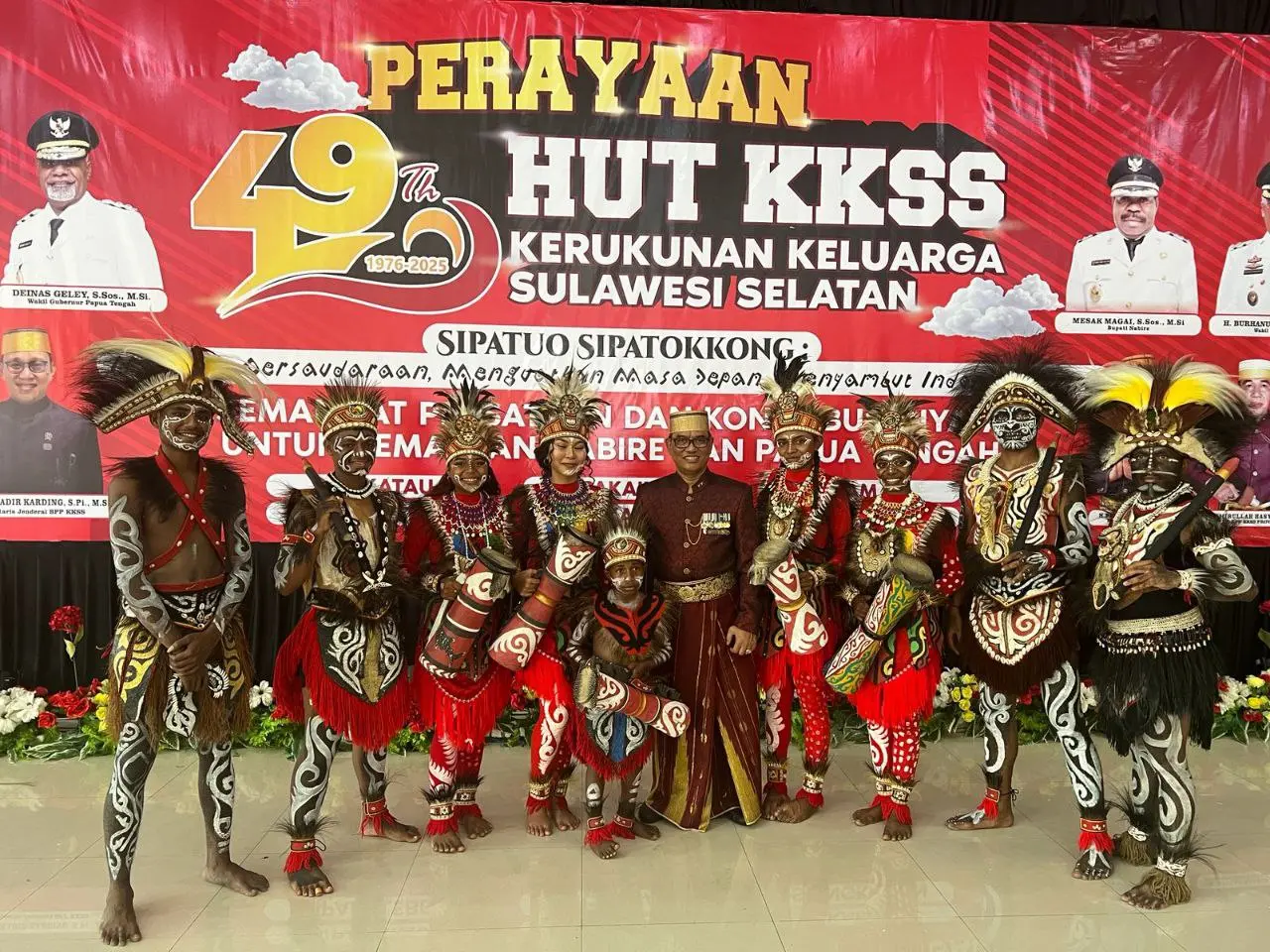 Perayaan HUT ke-49 KKSS Nabire Meriah, Bro Rivai Tekankan Nilai Perantau Sulsel