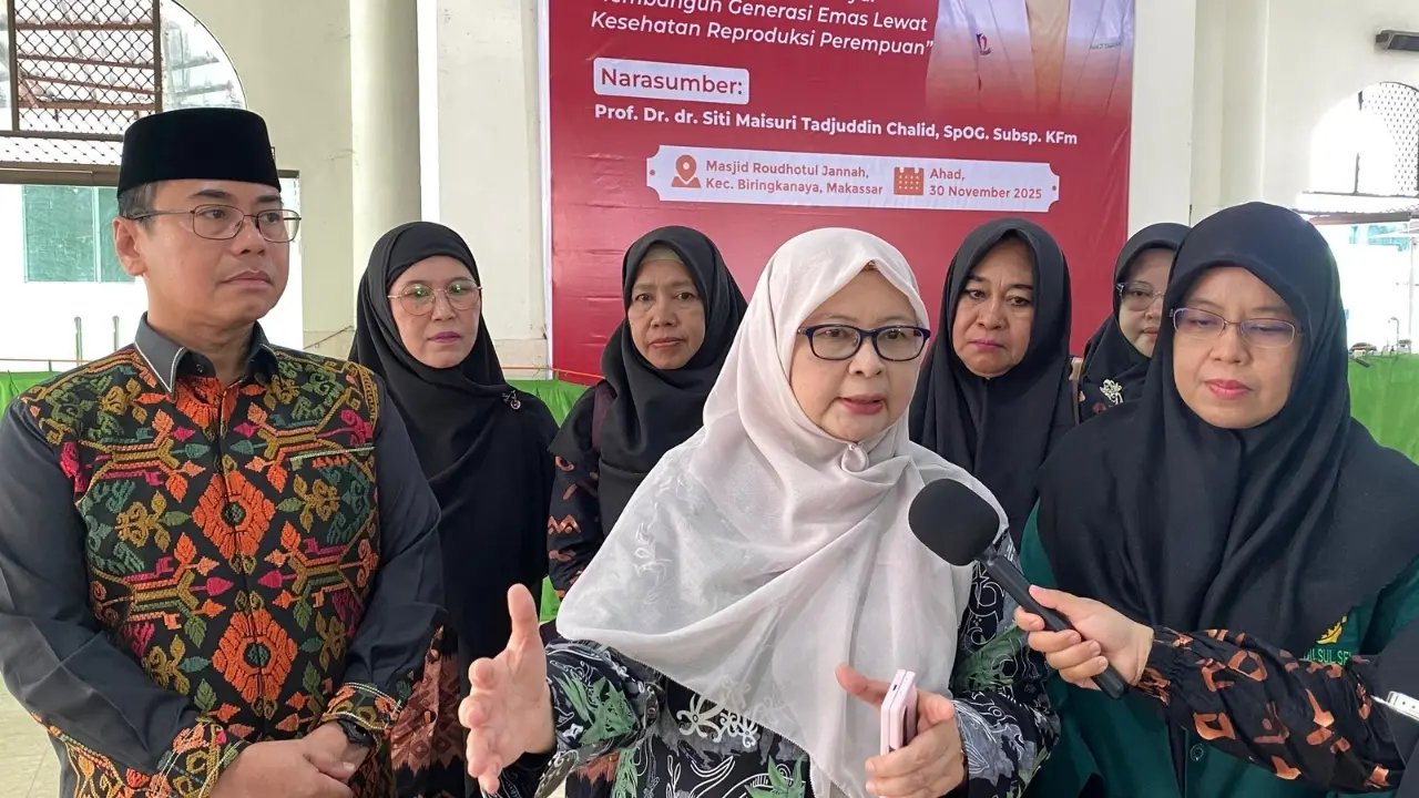 Ribuan Peserta Ikuti Seminar Nasional Kesehatan Reproduksi Perempuan LDII Sulsel