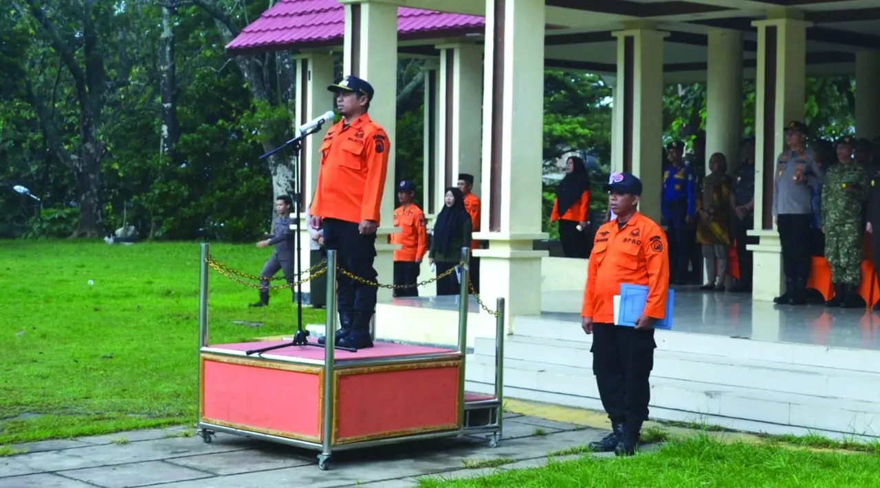 Wali Kota Tasming Pimpin Apel Kesiapsiagaan Bencana Hidrometeorologi di Parepare