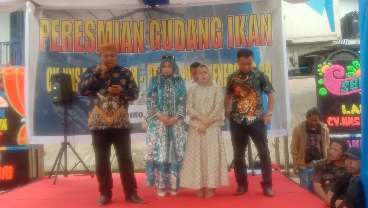 Bupati Jeneponto Launching Gudang Ikan oleh Perusahaan CV. NNS Berkah Jaya dan PT. Dua Putra Jpt 89