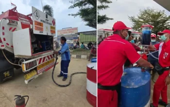 SPBU Mobile dan Canting Jadi Andalan Pertamina Salurkan BBM di Medan dan Aceh Tamiang