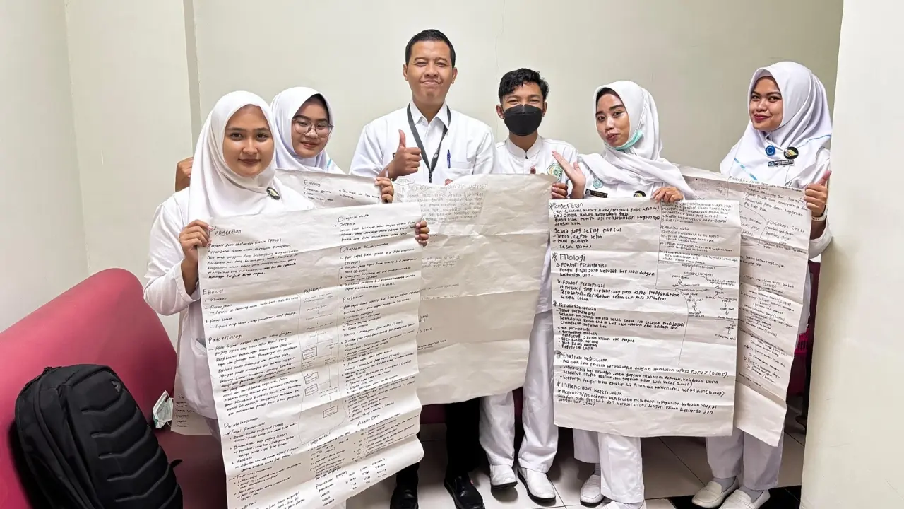Mahasiswa S1 Ilmu Keperawatan UNIMUS Tampilkan Inovasi Ujian SOCA di RS Dr. Adhyatma Semarang