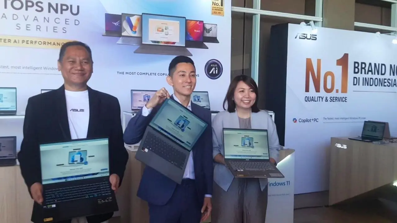 ASUS Perkenalkan Deretan Laptop AI dan Gaming Terbaru di Makassar