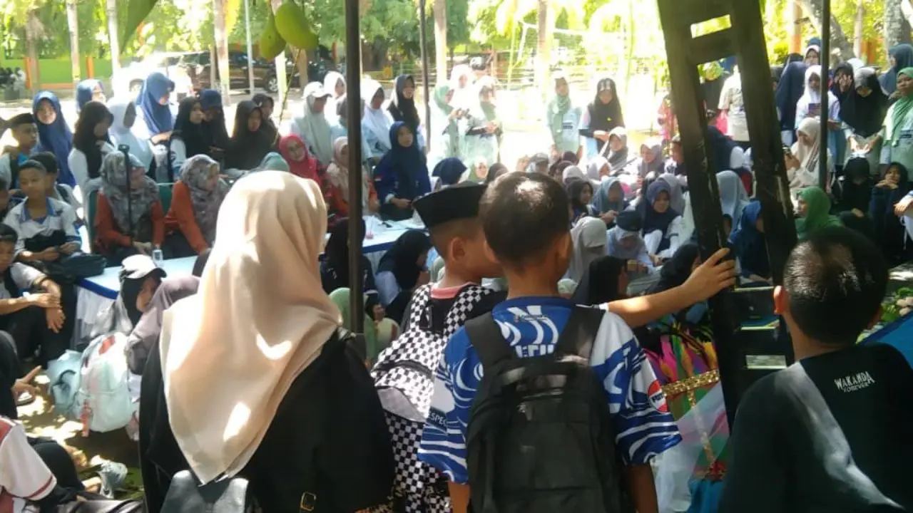 Pasca Viralnya Perkelahian Antar Siswa di Media Sosial, Polres Jeneponto Berikan Pembinaan Siswa MTsN 1 Jeneponto