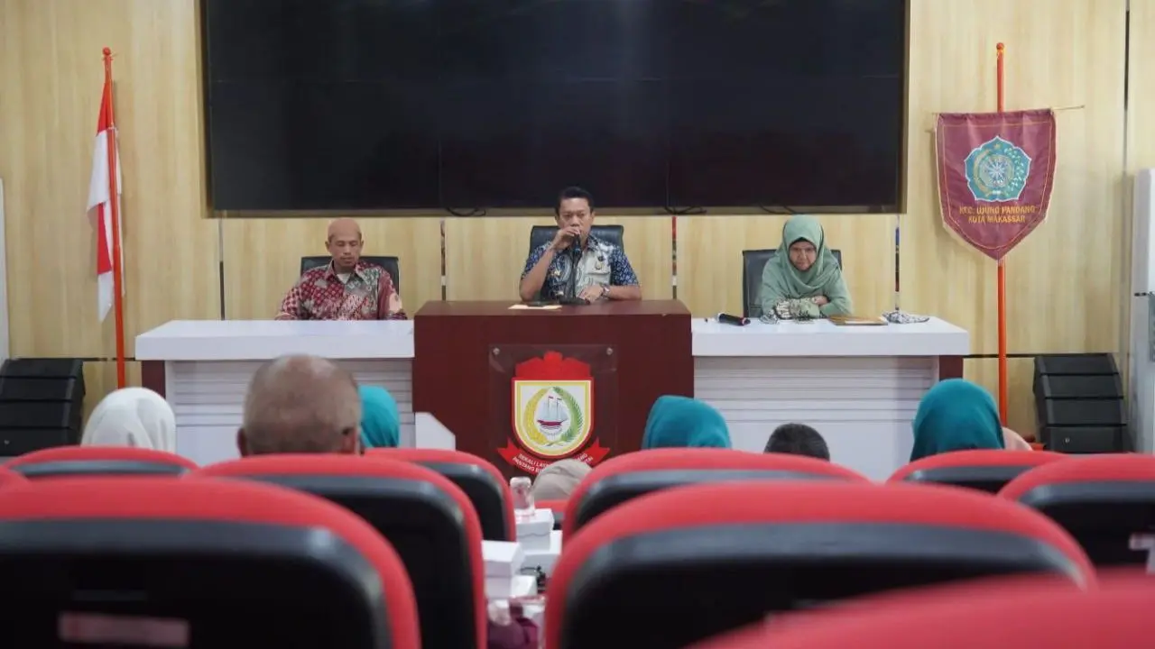 Camat Ujung Pandang Paparkan Perkembangan Penurunan Stunting di Rakor TPPS
