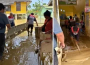 Relawan Pertamina Peduli Turun Langsung Bersihkan Puskesmas Rantau Aceh Tamiang