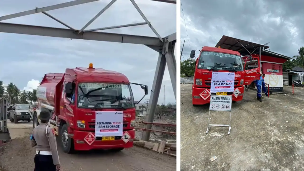 Pertamina Lanjutkan Penyaluran BBM ke Bireuen Usai Jembatan Teupin Mane Dibuka
